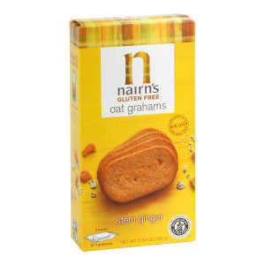Wholesale Nairn'S Gluten Free Stem Ginger Oat Grahams 5.64 Oz Box 12ct Case Bulk