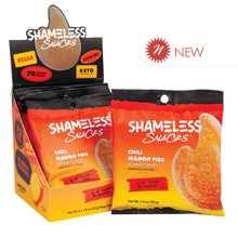 Wholesale Shameless Snacks Chili Mango Fire Gummy Candy 1.08 Oz Bag- Bulk