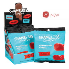 Wholesale Shameless Snacks Wunderlicious Whales Gummy Candy 1.08 Oz Bag- Bulk