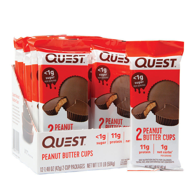 Wholesale Quest Peanut Butter Cups Twin Pack 1.48 Oz Bulk