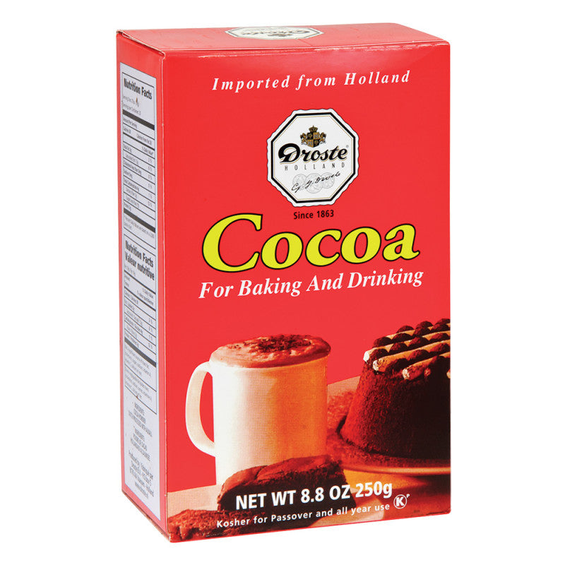 Wholesale Droste Cocoa Powder 8.8 Oz Box - 12ct Case Bulk