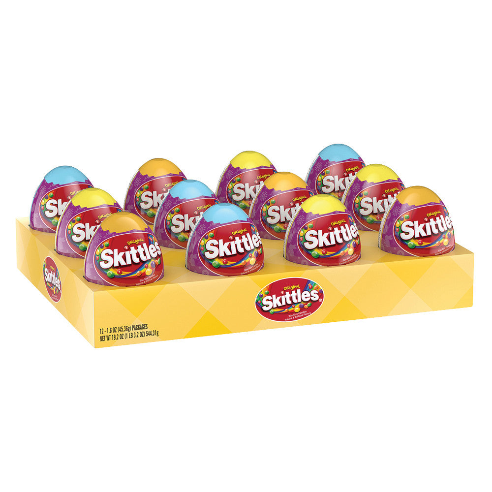 Skittles Original Filled Plastic Egg 1.6 Oz