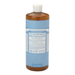 Wholesale Dr. Bronner's Unscented Baby Soap 32 Oz Bottle Bulk