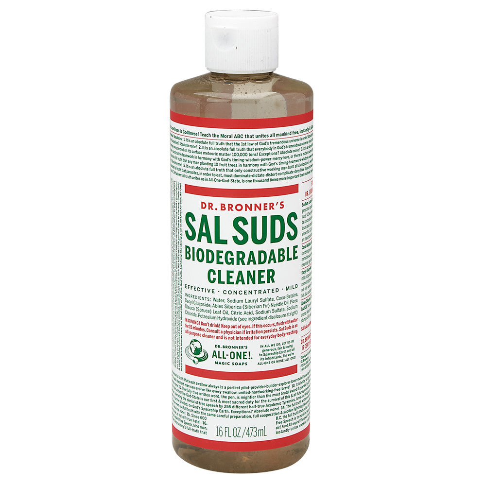 Wholesale Dr. Bronner'S Sal Suds Liquid Cleanser 16 Oz Bottle- Bulk