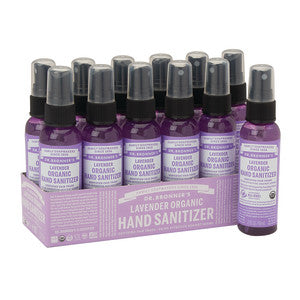 Wholesale Dr. Bronner's Lavender Hand Sanitizer 2 Oz Spray Bulk