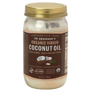 Wholesale Dr. Bronner'S Whole Kernel Coconut Oil 14 Oz Jar - 12ct Case Bulk