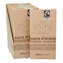 Wholesale Jelina Maple Crunch 36% Milk Chocolate 3.35 Oz Bar- Bulk