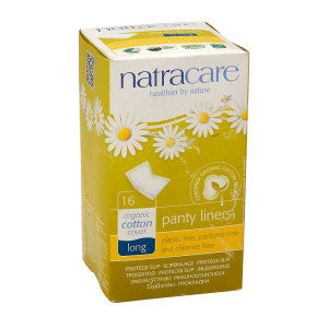 Wholesale Natracare Long Wrapped Panty Liners Box Bulk