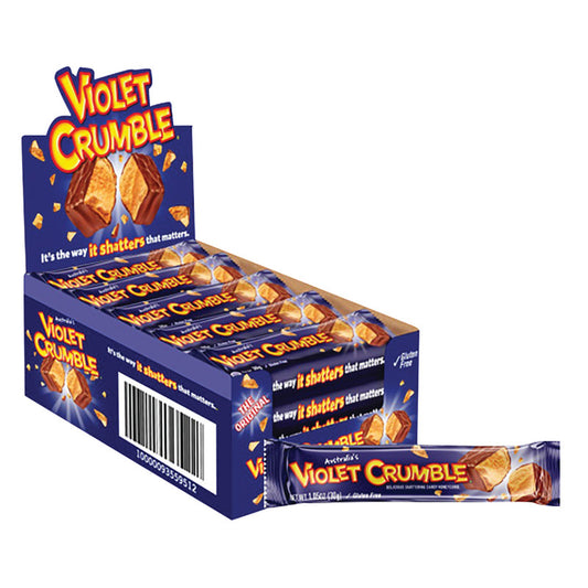 Wholesale Violet Crumble Milk Chocolate 1.05 Oz Bar- Bulk