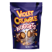 Wholesale Violet Crumble Milk Chocolate Nuggets 4.76 Oz Pouch- Bulk