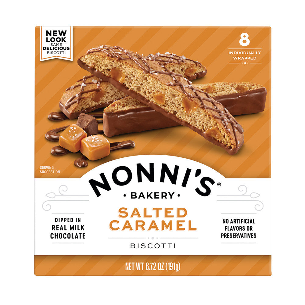 Wholesale Nonni'S - Biscotti Salted Caramel(8Ct) - 6.72Oz Bulk