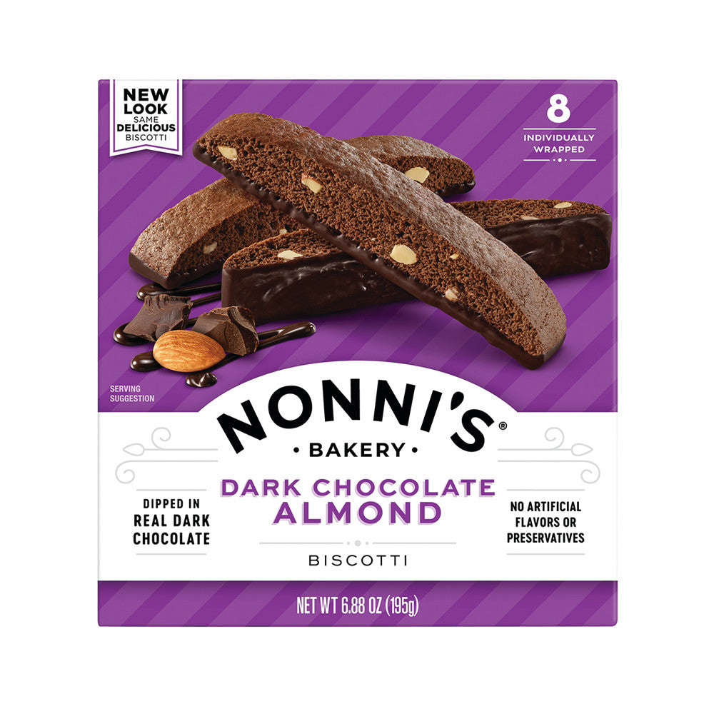 Wholesale Nonni'S - Biscotti Dark Chocolate Almd(8Ct) - 6.88Oz Bulk