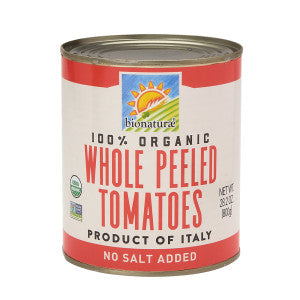 Wholesale Bionaturae Organic Whole Peeled Tomatoes 28.2 Oz Can 12ct Case Bulk