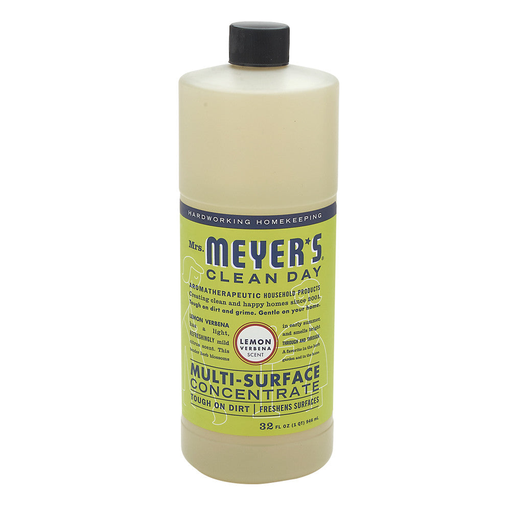 Wholesale Mrs. Meyer'S Lemon Verbena Multi-Surface Concentrate 32 Oz Bottle- Bulk