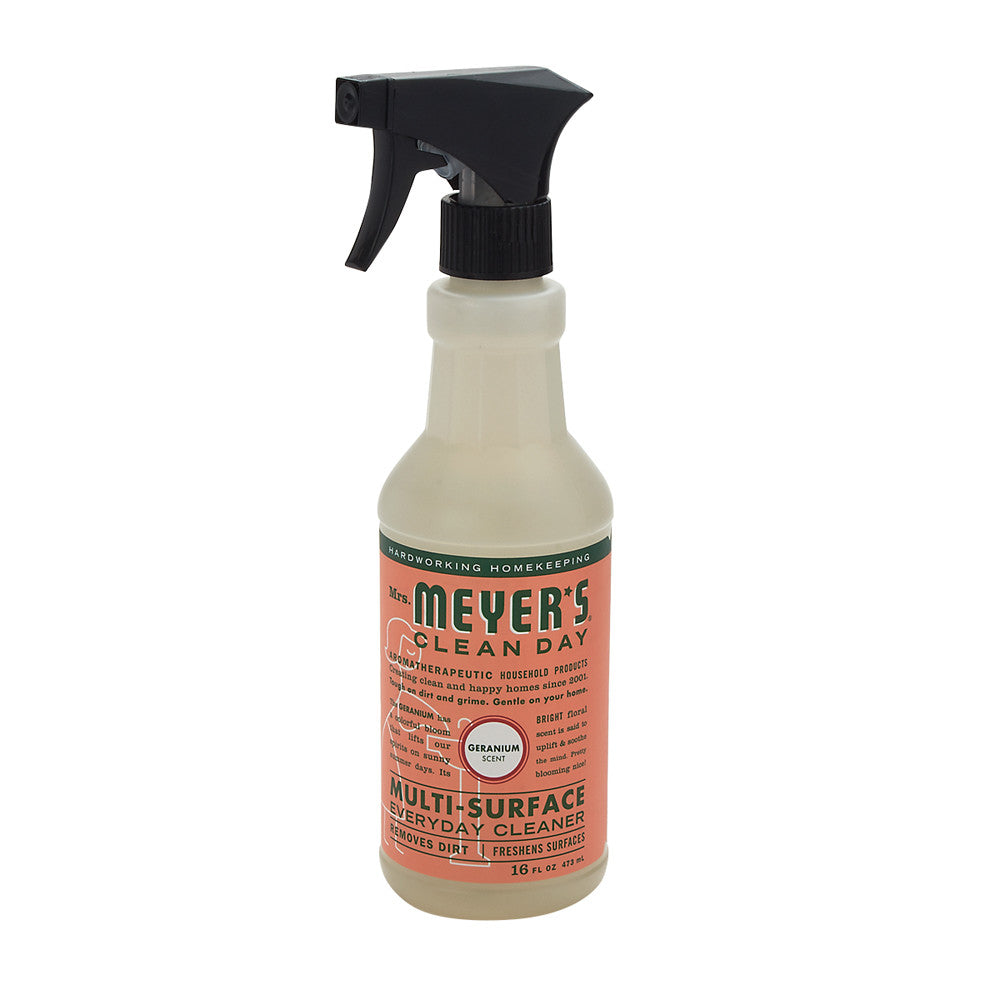 Mrs. Meyer'S Multi-Surface Every Day Cleaner Geranium 16 Oz Spray
