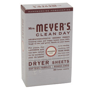 Wholesale Mrs. Meyer's Lavender Dryer Sheets Bulk