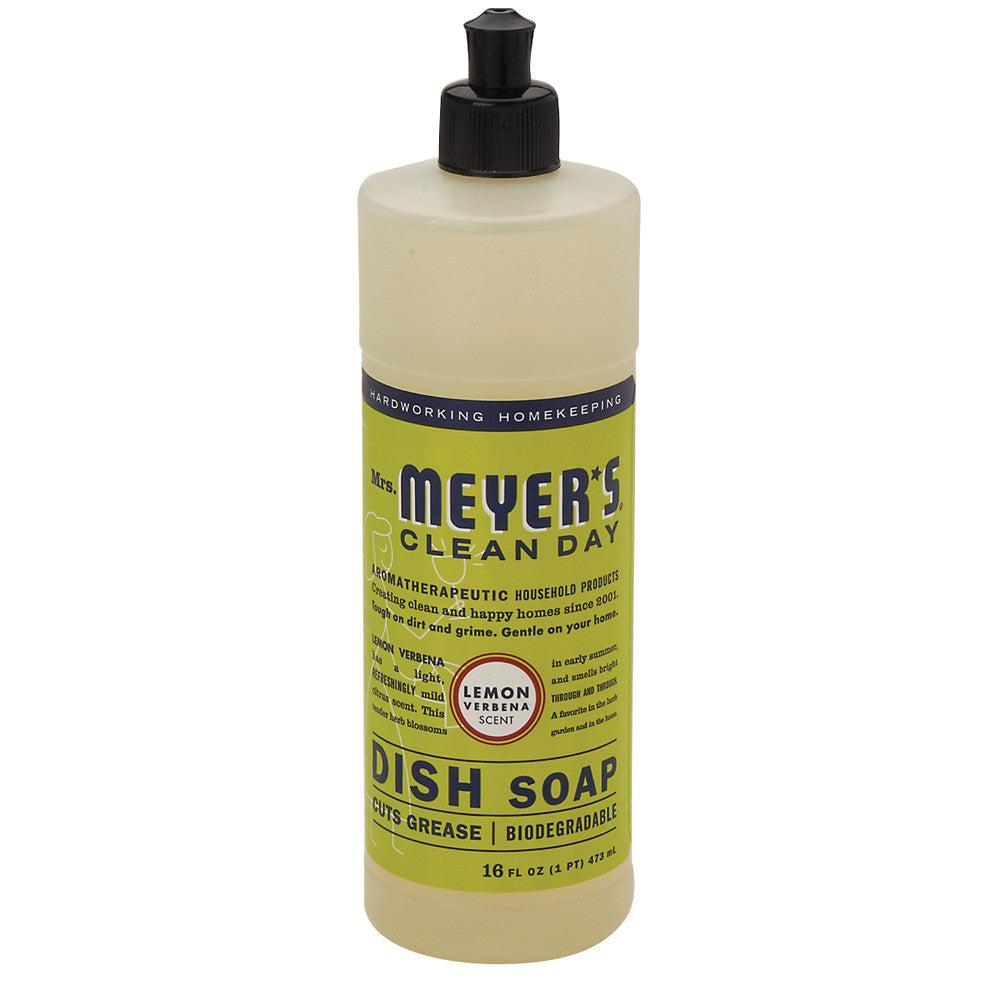 Wholesale Mrs.Meyer'S Lemon Verbena Liquid Dish Soap 16 Oz Bottle- Bulk