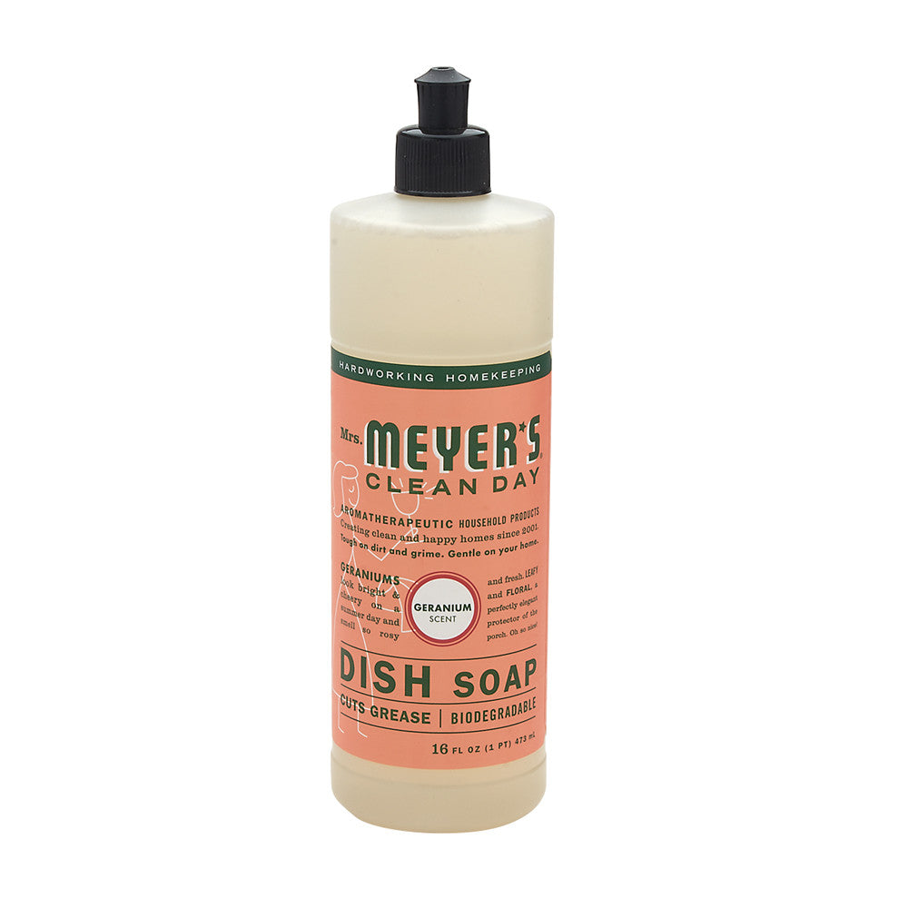 Wholesale Mrs. Meyer'S Geranium Liquid Dish Soap 16 Oz Bottle- Bulk
