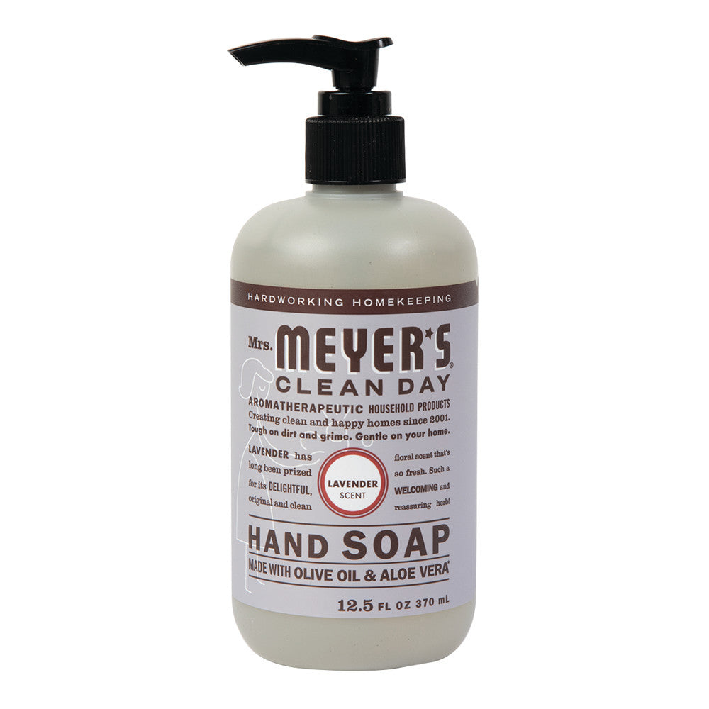 Mrs. Meyer'S Lavender Liquid Hand Soap 12.5 Oz Pump Bottle