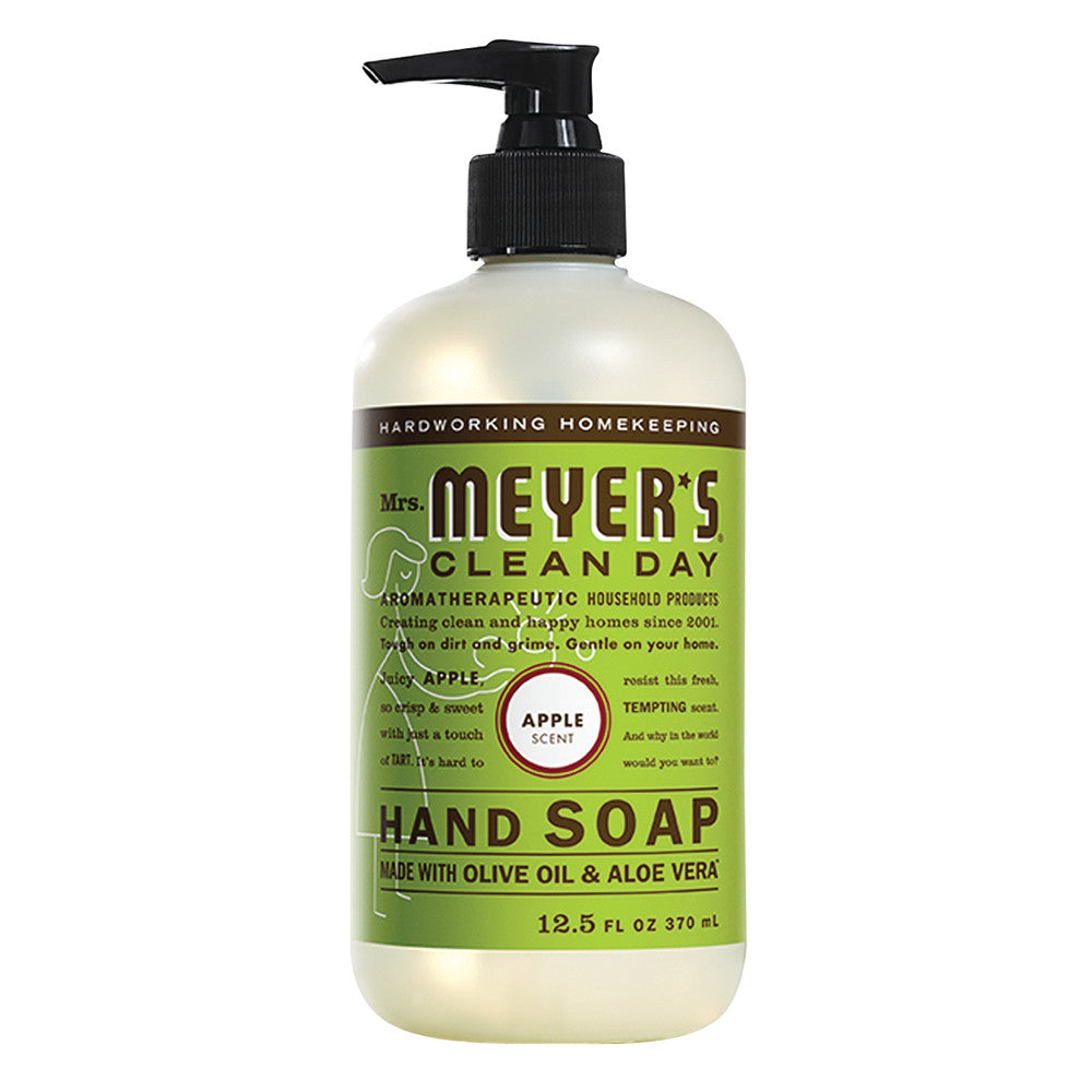 Mrs. Meyer'S Apple Liquid Hand Soap 12.5 Oz Pump Bottle