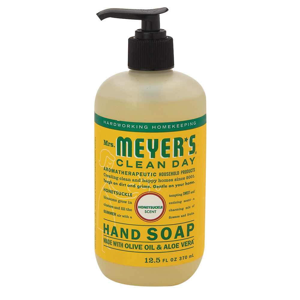 Wholesale Mrs. Meyer'S Honeysuckle Liquid Soap 12.5 Oz Pump Bottle- Bulk