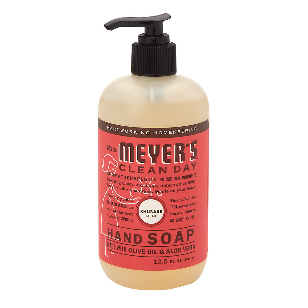 Wholesale Mrs. Meyer'S Rhubarb Liquid Hand Soap 12.5 Oz Pump Bottle- Bulk