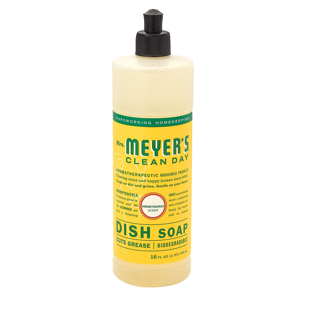 Wholesale Mrs. Meyer'S Honeysuckle Liquid Dish Soap 16 Oz Bottle- Bulk