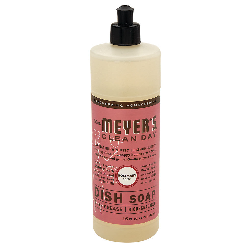 Wholesale Mrs. Meyer'S Rosemary Liquid Dish Soap 16 Oz Bottle- Bulk