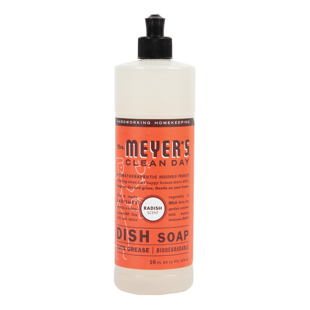 Wholesale Mrs. Meyer'S Liquid Dish Soap Radish 16 Oz Bottle- Bulk
