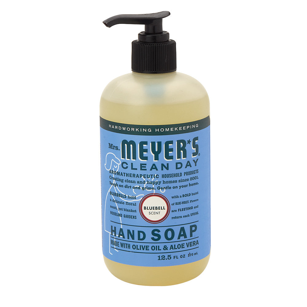 Wholesale Mrs. Meyer'S Bluebell Liquid Hand Soap 12.5 Oz Pump Bottle- Bulk