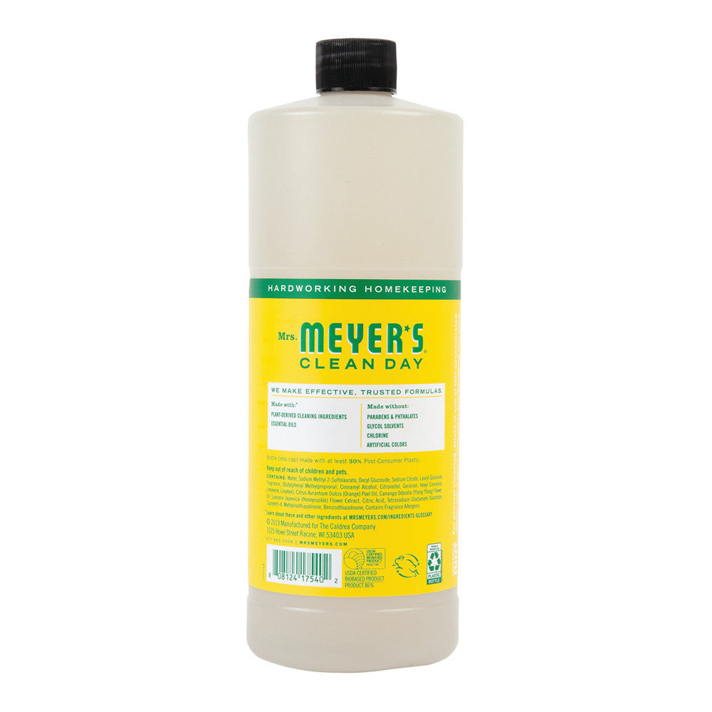 Wholesale Mrs. Meyer'S Honeysuckle Multi Surface Cleaner 32 Oz Bottle- Bulk