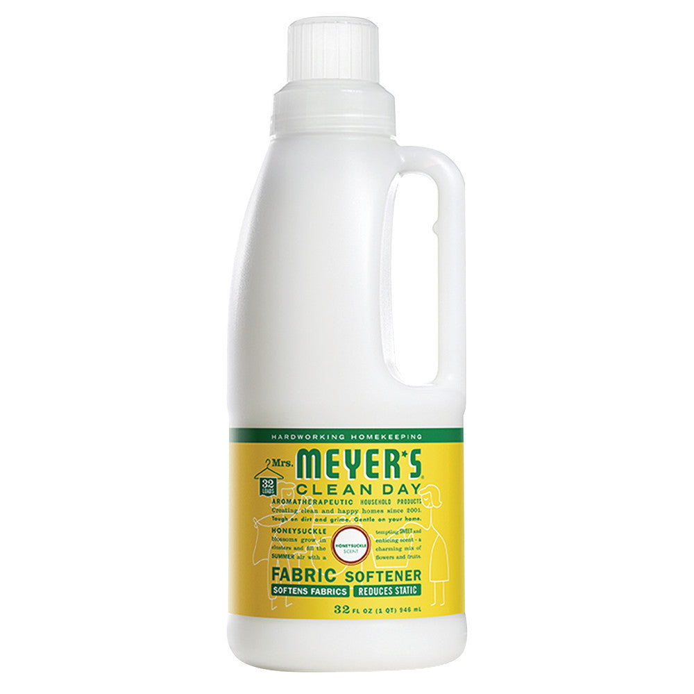 Wholesale Mrs.Meyer'S Clean Day Fabric Softener Honeysuckle 32 Oz Jug- Bulk