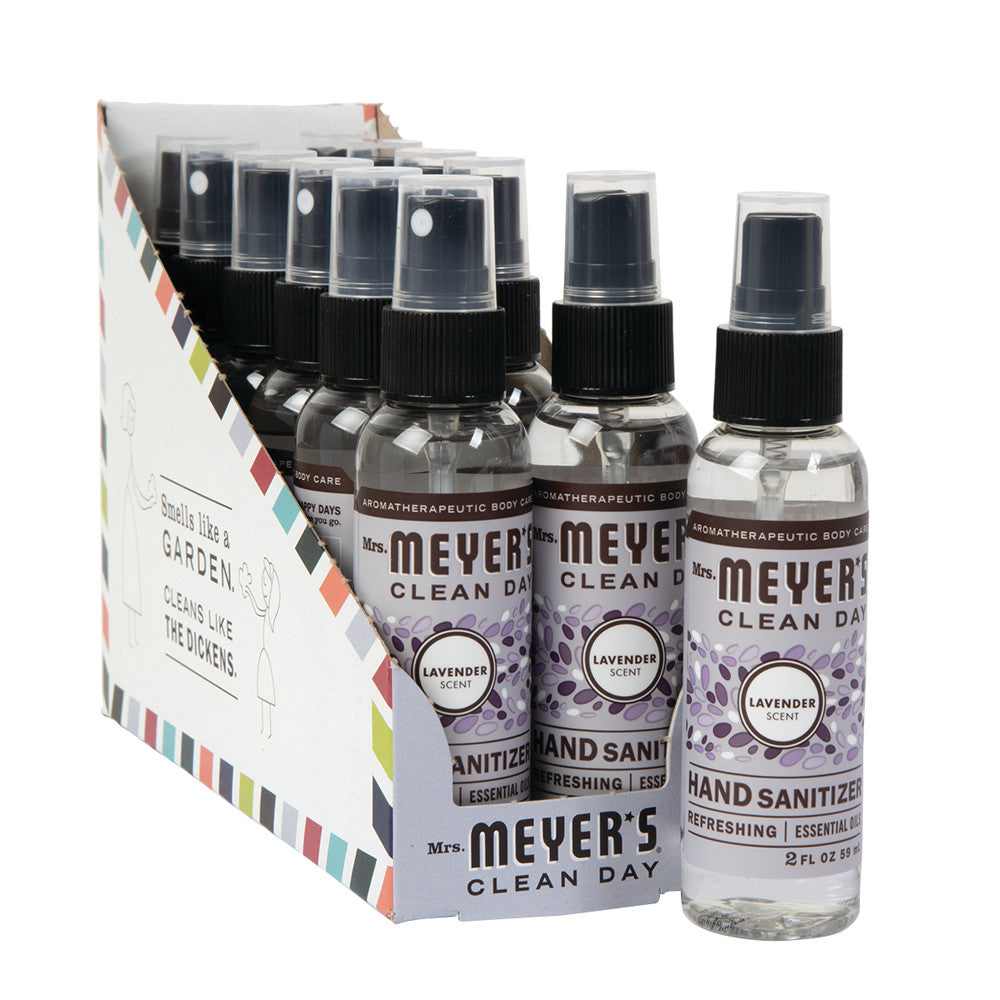 Wholesale Mrs. Meyer'S Lavender Hand Sanitizer 2 Oz Spray- Bulk