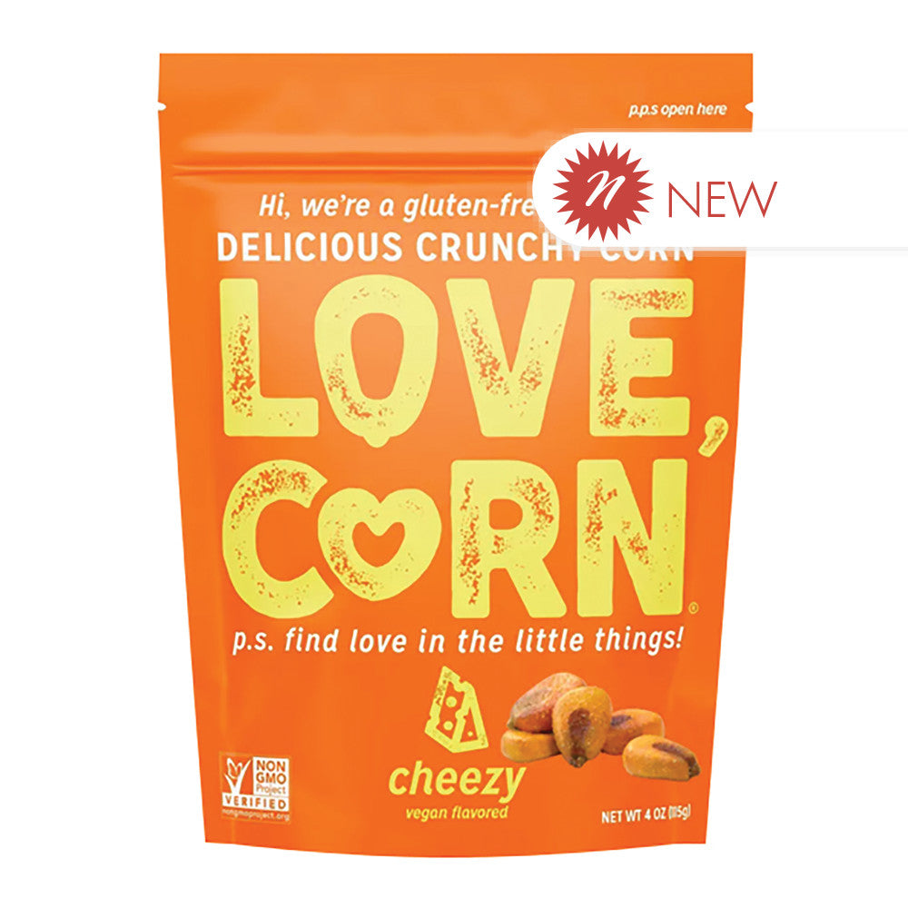 Wholesale Love Corn Cheezy 4 Oz Pouch Bulk