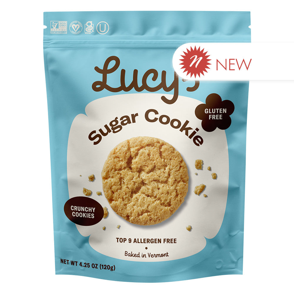 Wholesale Lucy'S - Gluten Free Sugar Cookies - 4.25Oz Bulk