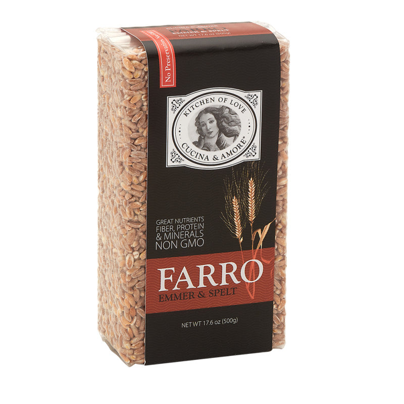 Wholesale Cucina & Amore Farro 17.6 Oz Bag - 8ct Case Bulk