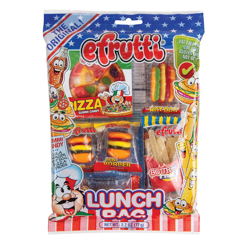 Wholesale Efrutti Gummi Lunch Bag 2.7 Oz- Bulk