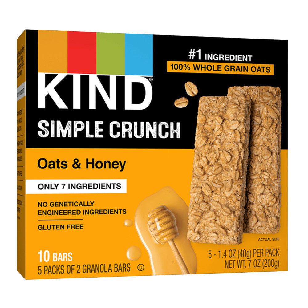 Kind Simple Crunch Oats & Honey 7 Oz Box