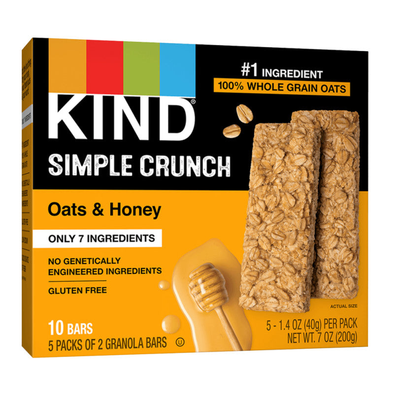 Wholesale Kind Simple Crunch Oats & Honey 7 Oz Box Bulk