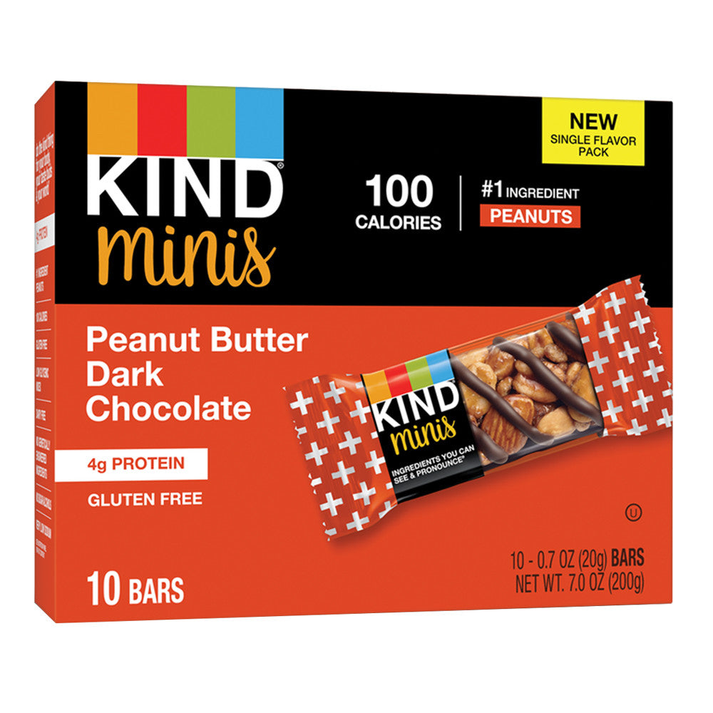 Kind Peanut Butter Dark Chocolate Minis 7 Oz Box