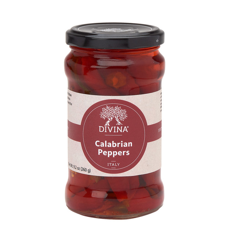 Wholesale Divina Calabrian Peppers 9.2 Oz Jar - 6ct Case Bulk
