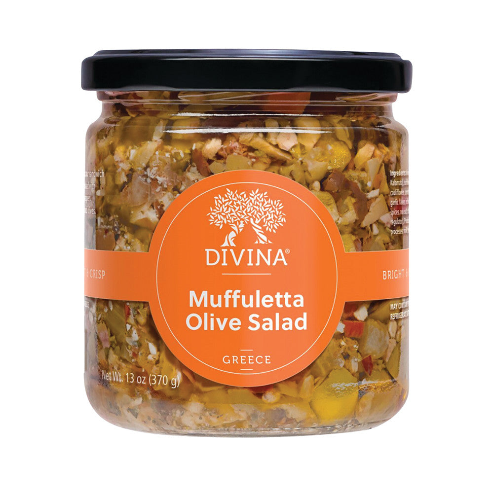 Wholesale Divina Muffulatta Olive Salad 13 Oz Jar Bulk