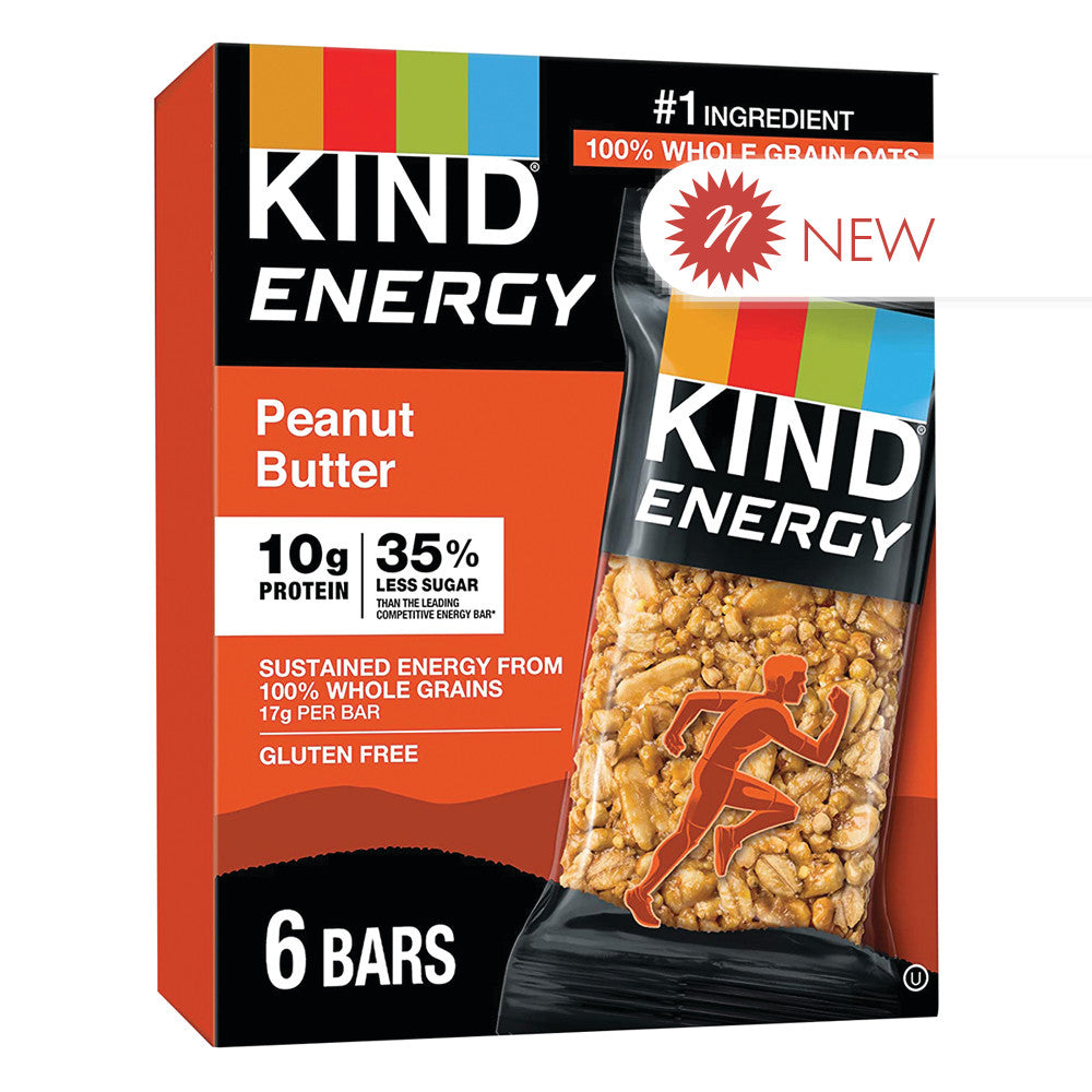 Wholesale Kind Peanut Butter Energy Bar 2.1 Oz- Bulk