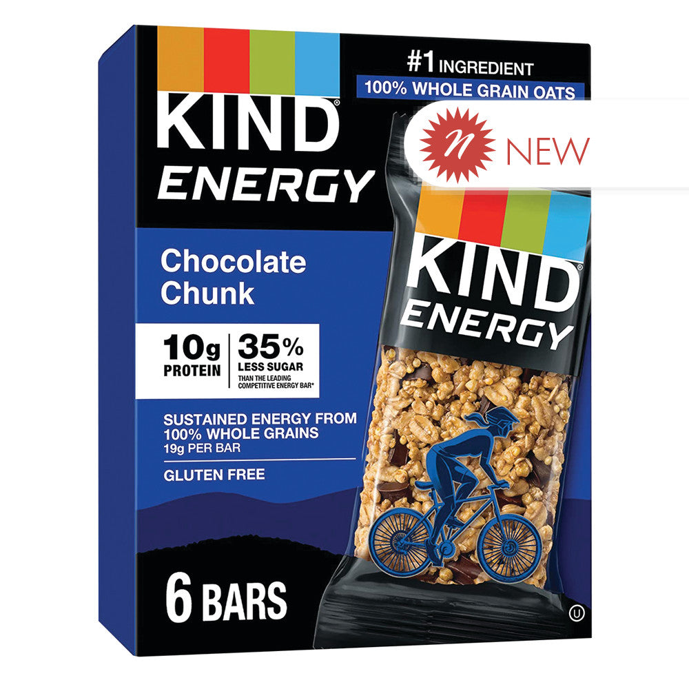 Wholesale Kind Chocolate Chunk Energy Bar 2.1 Oz Bulk