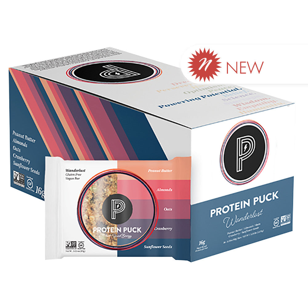 Protein Puck - Wanderlust - Peanut Butter Cranberry - 3.25Oz