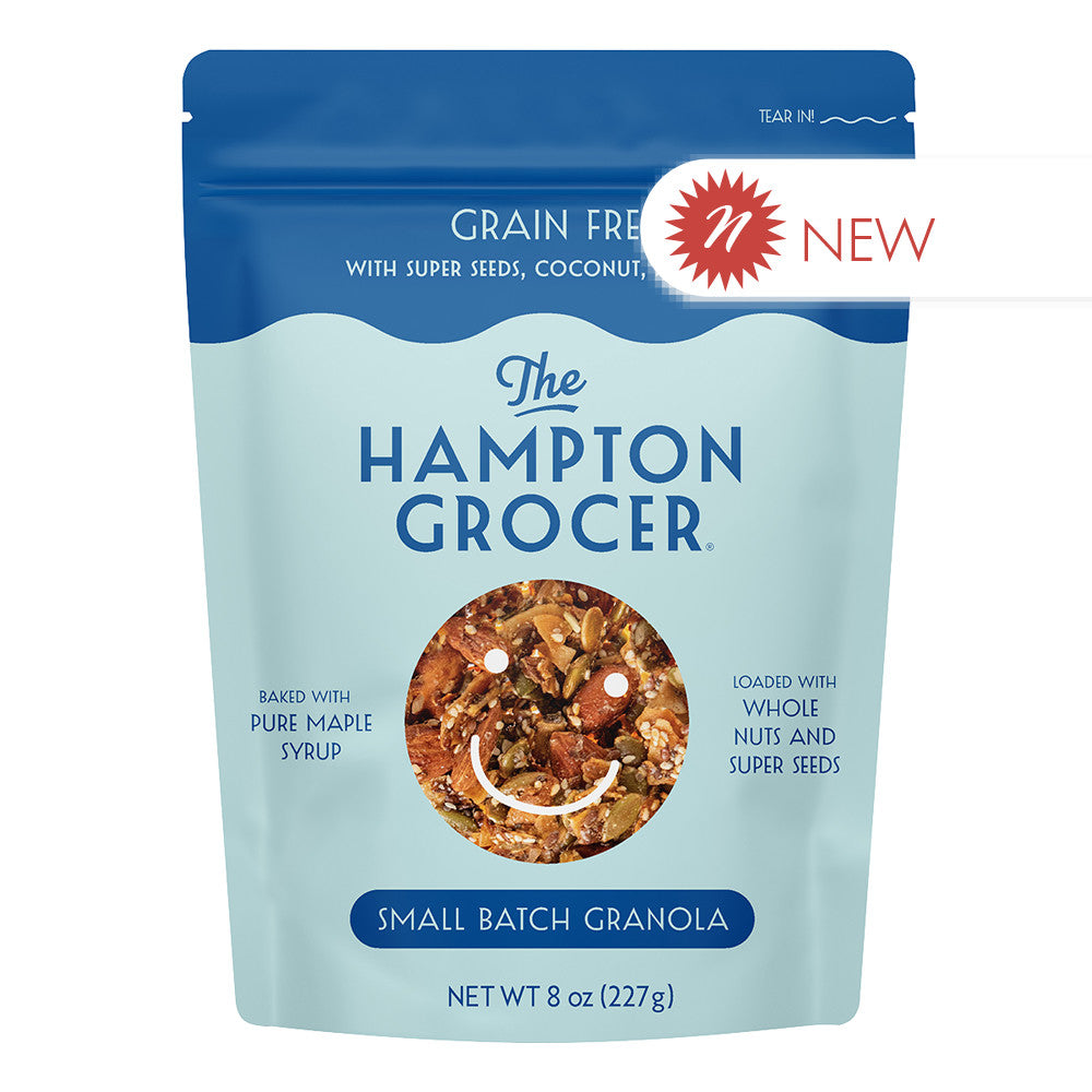 Wholesale The Hampton Grocer Superseed Grain Free Granola 8 Oz Pouch Bulk