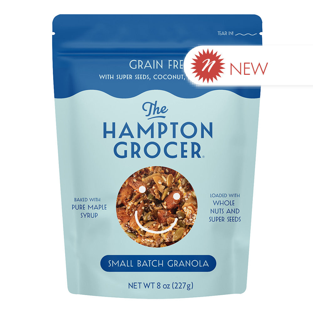 Wholesale The Hampton Grocer Superseed Grain Free Granola 8 Oz Pouch- Bulk