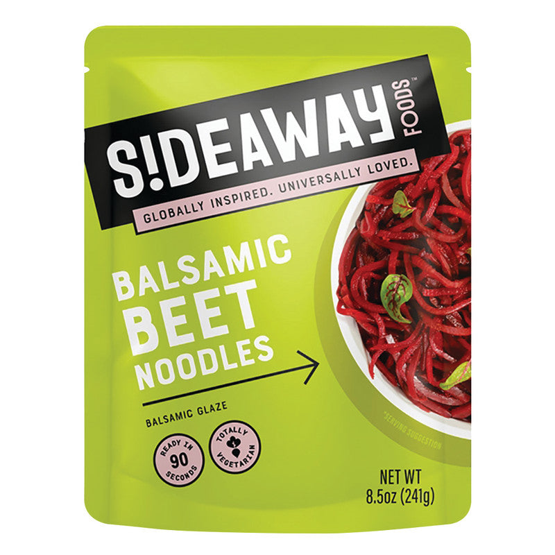 Wholesale Sideaway Foods Balsamic Beet Noodles 8.5 Oz Pouch - 6ct Case Bulk
