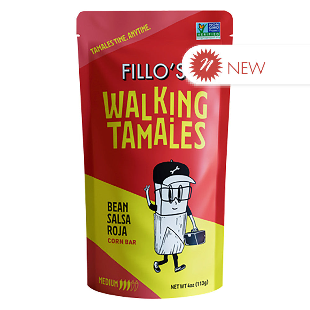 Fillo'S - Walking Tamales Bean Salsa Roja 4Oz