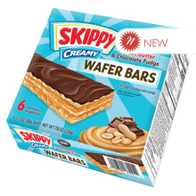 Wholesale Skippy Creamy Peanut Butter & Chocolate Fudge Wafer Bars 7.8 Oz Box- Bulk